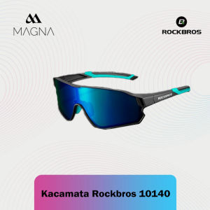 Kacamata Rockbros 10140 Kaca Mata Sunglasses Polarized Lens Olahraga Gowes Sports Outdoor Anti UV