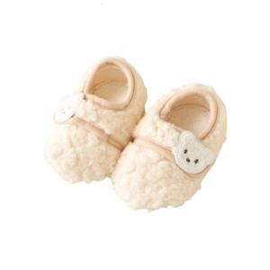 Thermal Baby Shoes Soft Footwear Prewalker Shoes Cartoon Animal Pattern Shoes Infant First Walking Shoes for 10-36 Month