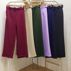 Set Wanita Stelan Baju Santai Jumbo Oneset Kaos Babyterry Import & Celana Kulot Scuba Model Kekinian Baru 2024