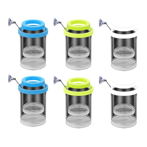 Aquariums Hatchery Incubator Breeder Box With Mesh and Suction Cup For Guppy Bettas Fish And Shrimp Isolation Breeding