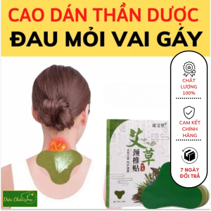 Miếng Dán Ngải Cứu Gói 12 Miếng Giảm Đau Cổ Vai Gáy Spa Dưỡng Sinh - Dụng Cụ Diện Chẩn