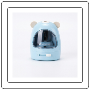 【JJ HOME】Cute Animal Electric Pencil Sharpener / Battery or USB Powered / Adjustable Point/Replaceable Cutter
