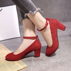 [Free Shipping] New High-Heeled Sandals Classic And Casual Available In Plus Sizes Simple High Heels For Women