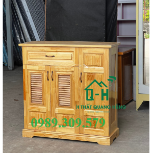TỦ GIÀY DÉP GỖ THÔNG TỰ NHIÊN GIÁ RẺ TẠI XƯỞNG GIAO NHANH HCM