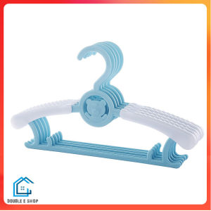DE.ไม้แขวนเสื้อ ไม้แขวนเสื้อผ้าเด็กปรับยืดได้​ ใช้แขวนทั้งเสื้อผ้าเด็ก ผู้ใหญ่ ปลีก/ส่ง Double E Shop E15
