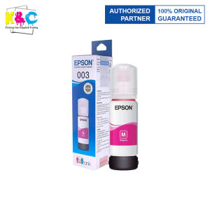 Genuine Epson 003 Inks for L1210L1250L3210L3216L3250L3256L5290L3550L3556L5590L11050 Printer -BK/CY/MG/YW