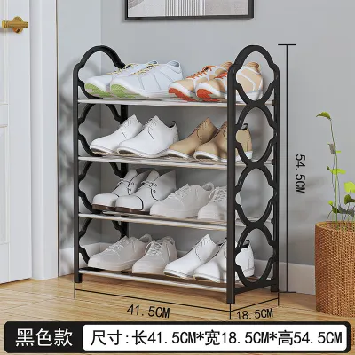 5-Layer Shoe Rack Organizer Home Storage Rack Stockable Shoes Organizer Storage Stand