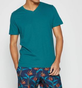 Áo Thun trơn Nam/ Nữ basic cổ tim nhiều màu vải Cotton co giãn GAP - Modife Shop