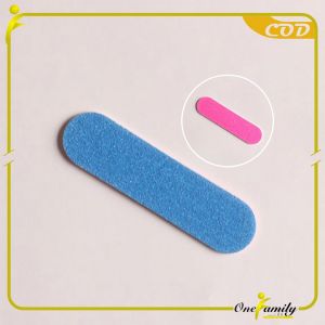 ONE-K186 Alat Kikir Kuku 2 Sisi Nail Buffer Mini Portable Kikir Kuku Kayu / Amplas Kuku Dua Sisi