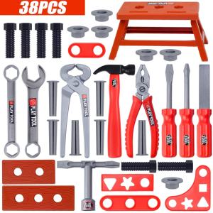 FUNToy Mainan Simulasi Mesin Gergaji Elektrik Untuk Anak Laki Alat Perkakas Tukang Gergaji