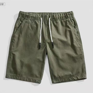Casual Shorts Mens New Summer Capris Sports Beach Khaki Loose Fitting Men s Casual Pants