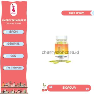 BIOAQUA Serum Wajah Vitamin E Facial Essence Moisturizing Anti-aging Serum isi 60 Kapsul bpom Repair Skin