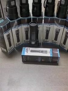 Super Bright Zoom LED Flashlight Rechargeable Waterproof Outdoor Heavy Duty High Beam Flashlight