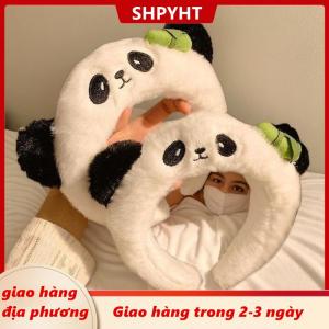 [COD] SHPYHT Giao hàng địa phương Dễ Thương Phim Hoạt Hình Gấu Trúc Sang Trọng Headband Cho Phụ Nữ Của Rửa Mặt Vui Chơi Giải Trí Công Viên Vui Nhộn Và Sáng Tạo Headband Cho Zoo Tóc Phụ Kiện