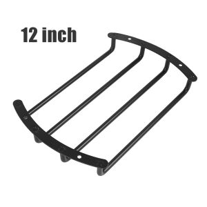 Black Color Metal Car Bar Grille Audio Speaker Subwoofer Grill Grille Cover Protector 8/12 inch