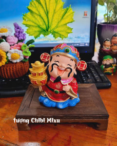 Trọn bộ 05 mẫu tượng Thần Tài size 12cm