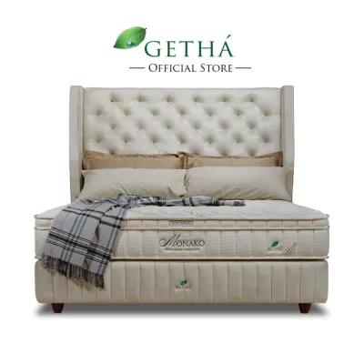 Getha Monako Mattress 26cm Natural Latex - King/Queen/Super Single/Single
