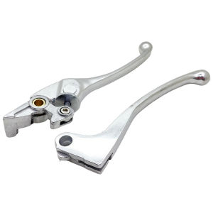 1 Pair Motorcycle Brake Clutch Handlebar Levers For Honda CBR250 CBR400 NSR250 CB400SF RVF400 CBR600 900 CB250 Hornet Chrome