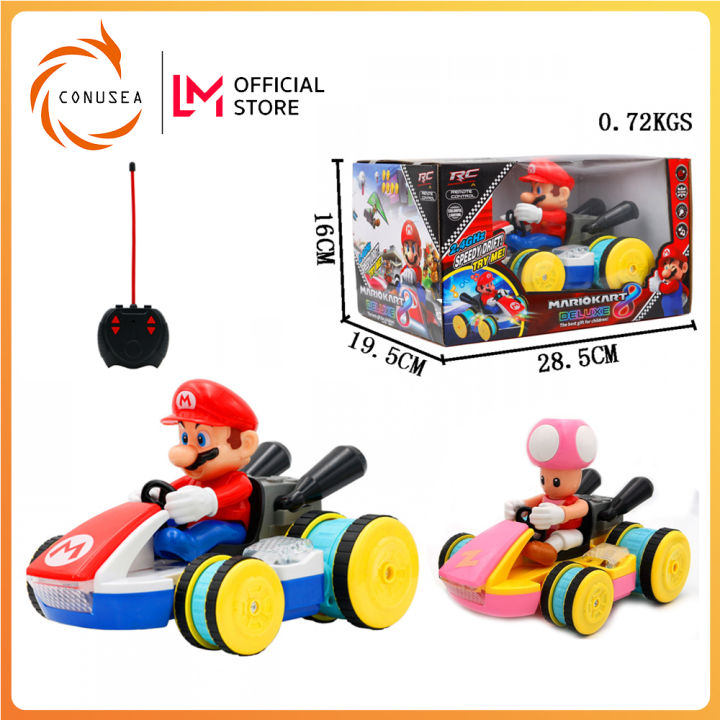 CONUSEA 4WD Remote Control Car Creative Super Mario Bros Remote Cars ...