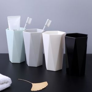 MIIQNUS Portable for Juice Plastic Bathroom Supplies C0ffee Mug Storage Drinkware Tea Cup Kitchen Organizer Cup Toothbrush Holder Washing Cup Bathroom Tumblers