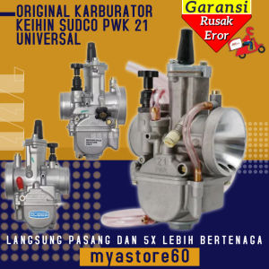 Karburator Karbu Carburator Karbulator PWK 21PWK21 SUDCO  Keihin Original Universal Sparepart Mesin Motor UNIVERSAL