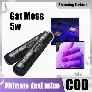 UV Flashlight 365nm Purple Light Handheld for Banknote Inspection Cat Moss Inspection Jadeite Identification Durable