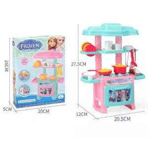 RL Character Mini Kitchen Toys Utensils Pretend Cooking Role Play Set Toddler Kids Kitchen Toys COD