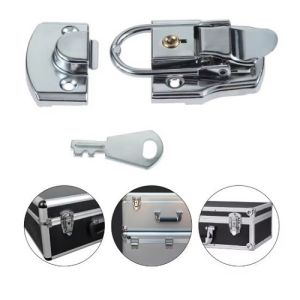 Bộ Khoá Cố Định Chốt Lẫy Và Chìa Khóa Dùng Gắn Khoá Hộp Trang Sức Bằng Gỗ Vali Hành Lý Hộp Thư Tủ