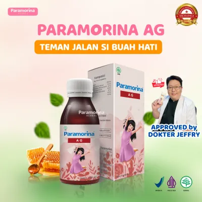 Paramorina AG 100 ml - Bantu Stimulasi Anak Jalan dan Memperkuat Tulang Anak – Madu Anak – Vitamin Anak
