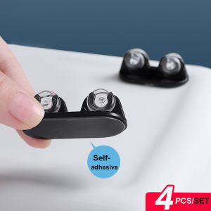 4Pcs/Set Self Adhesive Swivel Casters Universal Furniture Wheel Castor Roller For Storage Box Platform Trolley Chair Paste Pulley Can Be Pasted Wheels