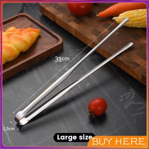 Buy Here คีมหนีบปิ้งบาร์บีคิว หนีบเนื้อปิ้งย่าง แข็งแรง ทนทาน BBQ tongs