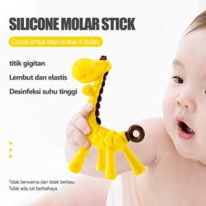 WDS Teether Jerapah / Mainan Gigitan Bayi Jerapah / Teether Gigitan Bayi Giraffe