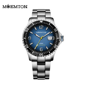 MOEMTON mens automatic mechanical watch deep sea blue plate watch M121.BSSA01