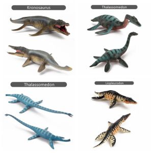 LMS70 Plesiosaur Mô hình sinh học tiền sử Kronosaurus Thalassomedon Hình tượng khủng long thực tế Đồ chơi giáo dục Liopleurodon Động vật cổ đại kỷ Jura Quà Giáng Sinh