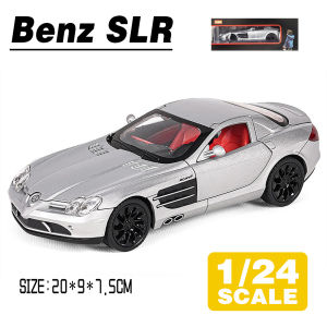 LEO 1:24 Mercedes-Benz SLR Diecast Model Car Alloy Cars Toys Collection Gift For Kids Boy Girl