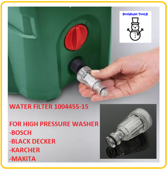 WATER FILTER 1004455 15 FOR BLACKDECKER BOSCH MAKITA PRESSURE