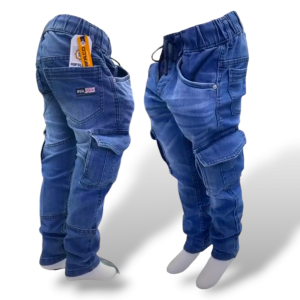 Celana Panjang  Kargo Jeans  Anak Laki Laki  Premium Usia 2th-5th