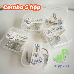 Đồ chơi mở khóa thông minh có hộp riêng từng loại giúp bé tư duy logic