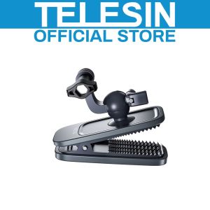 TELESIN 360 Magnetic Backpack Bag Strap Clip Clamp Mount Holder for GoPro HERO Insta360 ONE DJI ACTION Camera