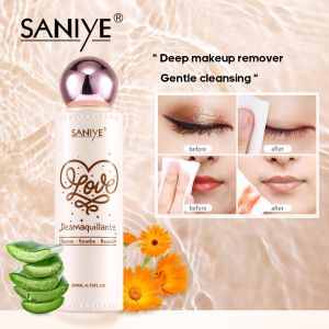 SANIYE  Gentle Skin Care Refreshing Makeup Remover Penghapus riasan 200ml R2013