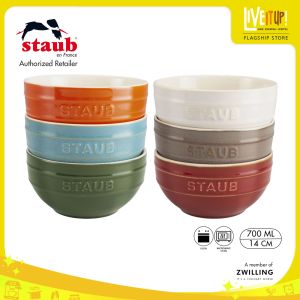 STAUB Ceramic Rainbow Colour Bowl 14cm/700ml