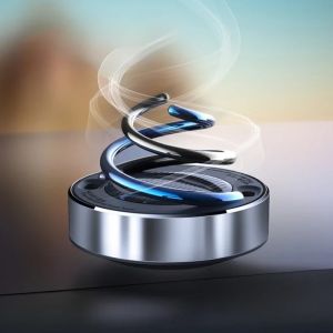 Pajangan Dashboard Mobil Aromatherapy Pewangi Essential Oil Tenaga Solar