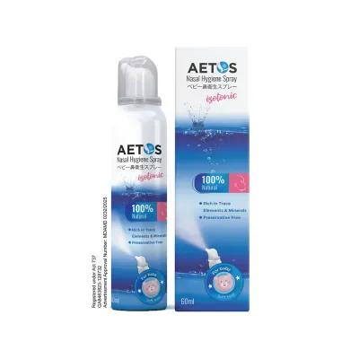 AETOS ISOTONIC NASAL HYGIENE SPRAY FOR BABY 60ML