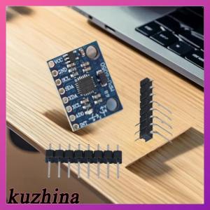 [kuzhina] เซ็นเซอร์วัดการหมุนวน GY-521ระบบ MPU6050 MPU-6050แบบ3แกน + โมดูลเครื่องวัดความเร่งสำหรับ ATmega328P พร้อมขา3-5V DC Moudle 1ชุด