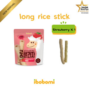 Korea Ibobomi Baby Snack Long Rice Stick 30g 6m+