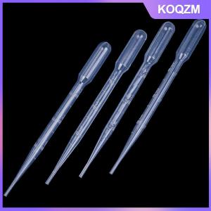 KOQZM 4Pcs 3ml plastic dropper for modeling paint dropper