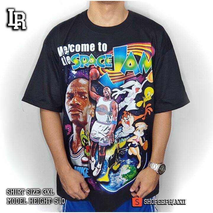 Michael jordan space jam cheap t shirt