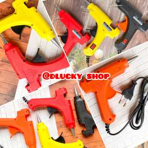 Alat Lem tembak glue gun pistol on off 20watt serbaguna size kecil 06