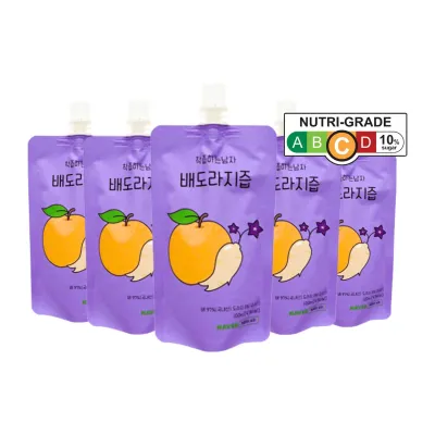 SUN FARM - NFC Real Fruit Only Juice Pear Bellflower 5Pkts