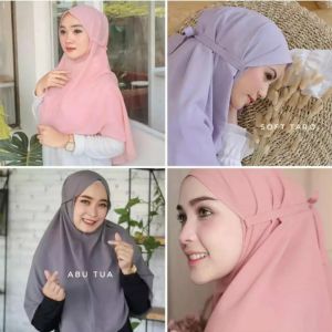PROMO GILA!! NEW AMIRA INSTANT jilbab  tali  terbaru artamika hijab